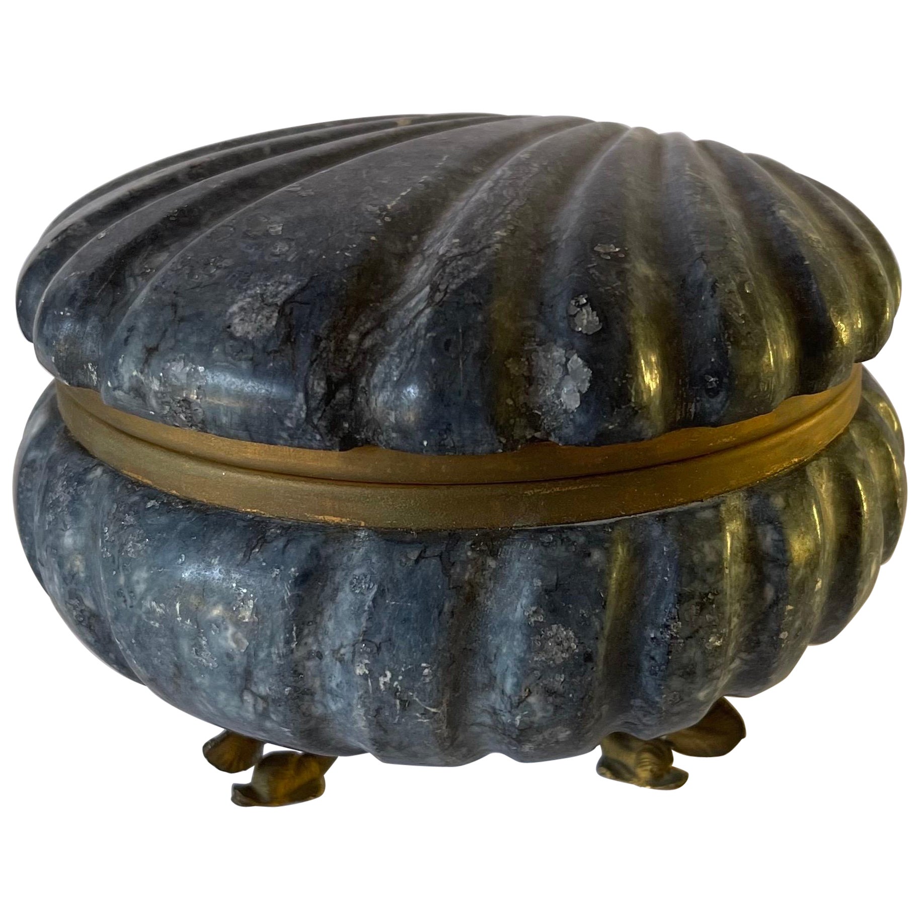 Coffret de toilette en marbre bleu italien Approvisionnement