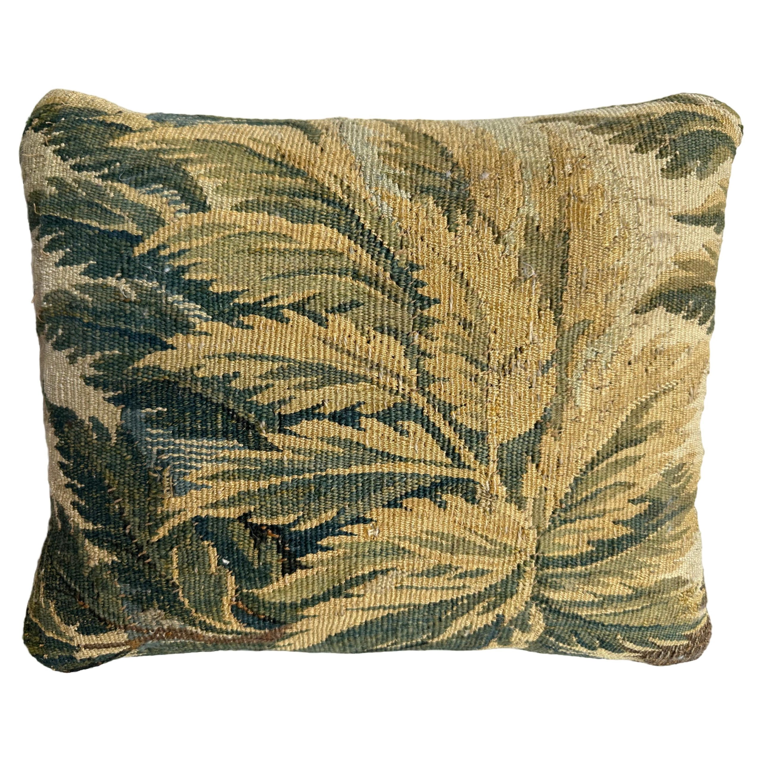 Oreiller Flemish du 17e siècle - 15" X 12". Approvisionnement